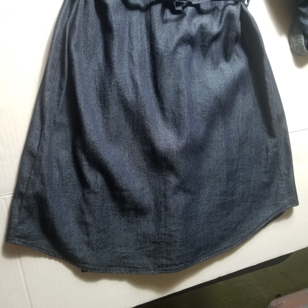MILEY CYRUS & MAX AZRIA JEAN DRESS SIZE XS - Picture 8 of 12